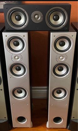 POLK AUDIO SPEAKERS SET