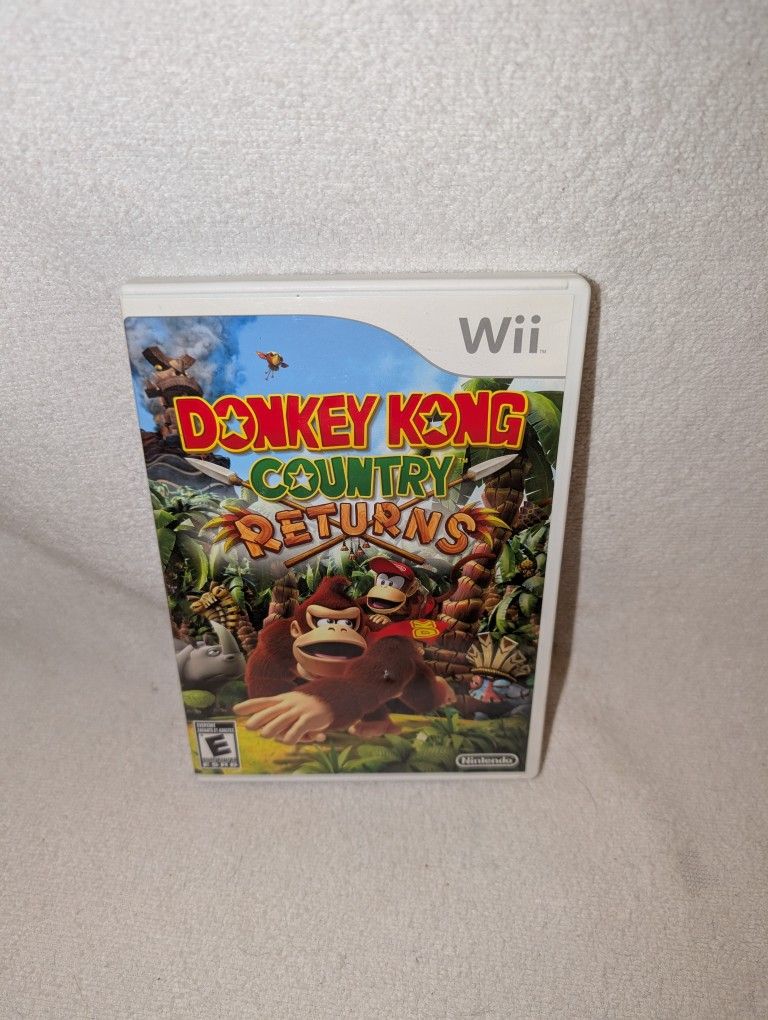 Nintendo Wii Donkey Kong Country Returns