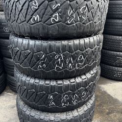 SET OF FOUR P27555r20 NITTO RIDGE GRAPPLER 