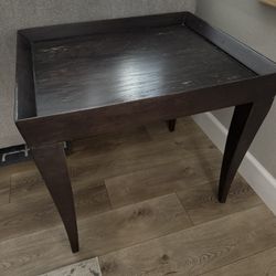 Wood Side Table