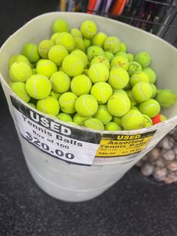 USED Tennis Balls 100 Pack