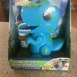 Bump N Go Dino Bubbler New