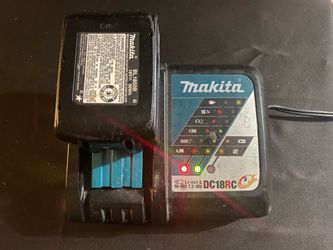 Makita 18v battery and charger