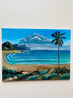 Antique Beautiful Stylish Piece of Art. Signed by author. Oil on canvas. Beautiful colors. 24”x 18”. Like new condition.