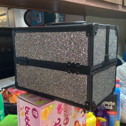 Makeup Storage Box Glitter 