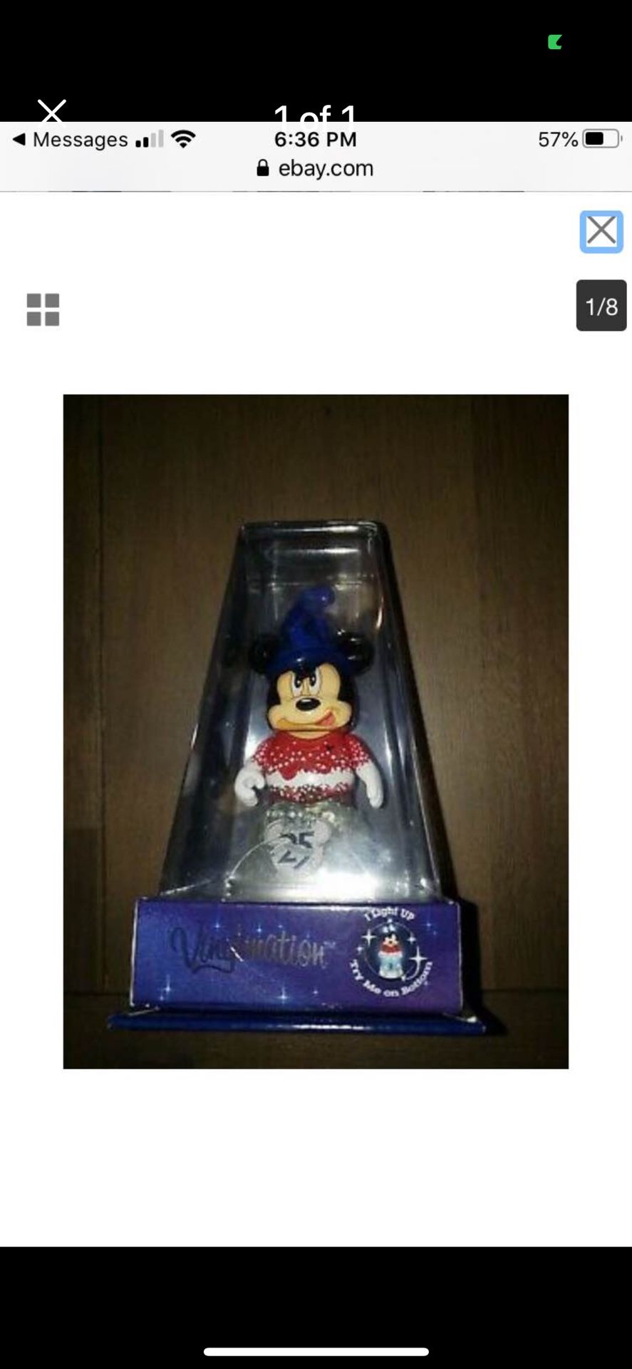 Mickey Vinyl Mation Sorcerer