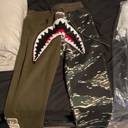 Bape Bundle Bape Shirt Size Small And The Sweats Size Small