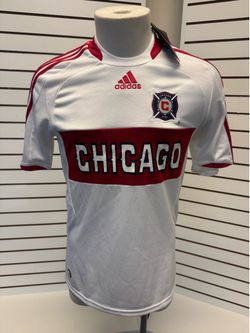 Adidas Chicago fire - white- size small