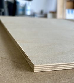 Sheet Baltic Birch Plywood - 4x8’ x 5/8” uncut