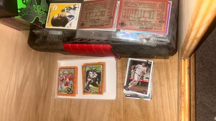 baseball cards ! LEGOS!