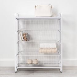 4 Dryer Metal Storage Organizer