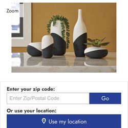 Ashley Furniture Ceramic Vases