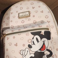 Mickey Mouse Backpack And Wallet
