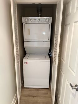 Whirlpool Stacked Washer & Dryer – $200