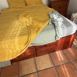 Queen Bed Frame And Mattress