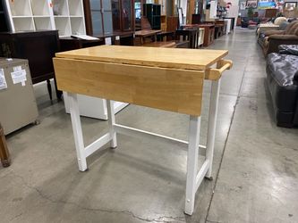 Pine Topped Folding Kitchen Island