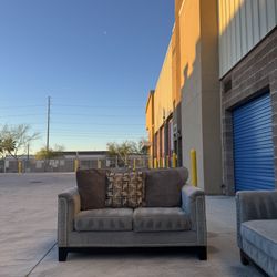 AFW Light Grey Sectional Sofa Couches 