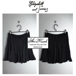 Elizabeth and James Pleated Mini Skirt