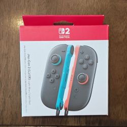 Nintendo Switch 2 Joy Cons + Joycons wheels -$100 Total