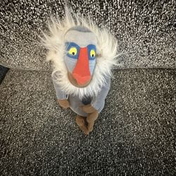 Vintage Lion King Rafiki Stuffed Monkey Plush Toy 7”