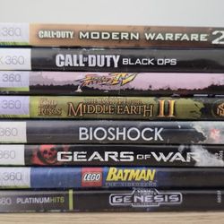 Xbox 360 Game Lot  Mix