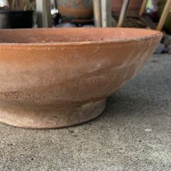 Vintage Made In Italy Terracotta Handmade Clay Planter