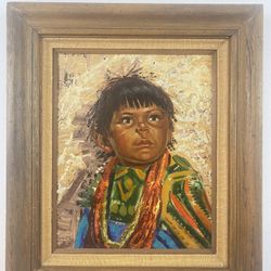 Oil painting on canvas by Ernesto Zepeda (1976)