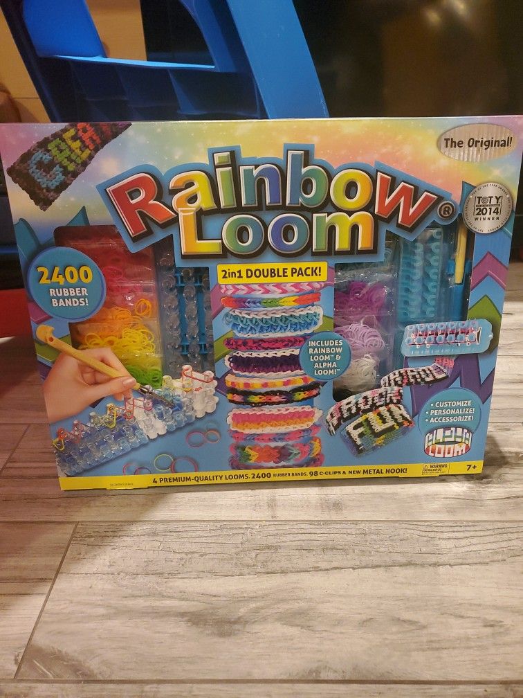 BRAND NEW Rainbow Loom 2in1 Double Pack