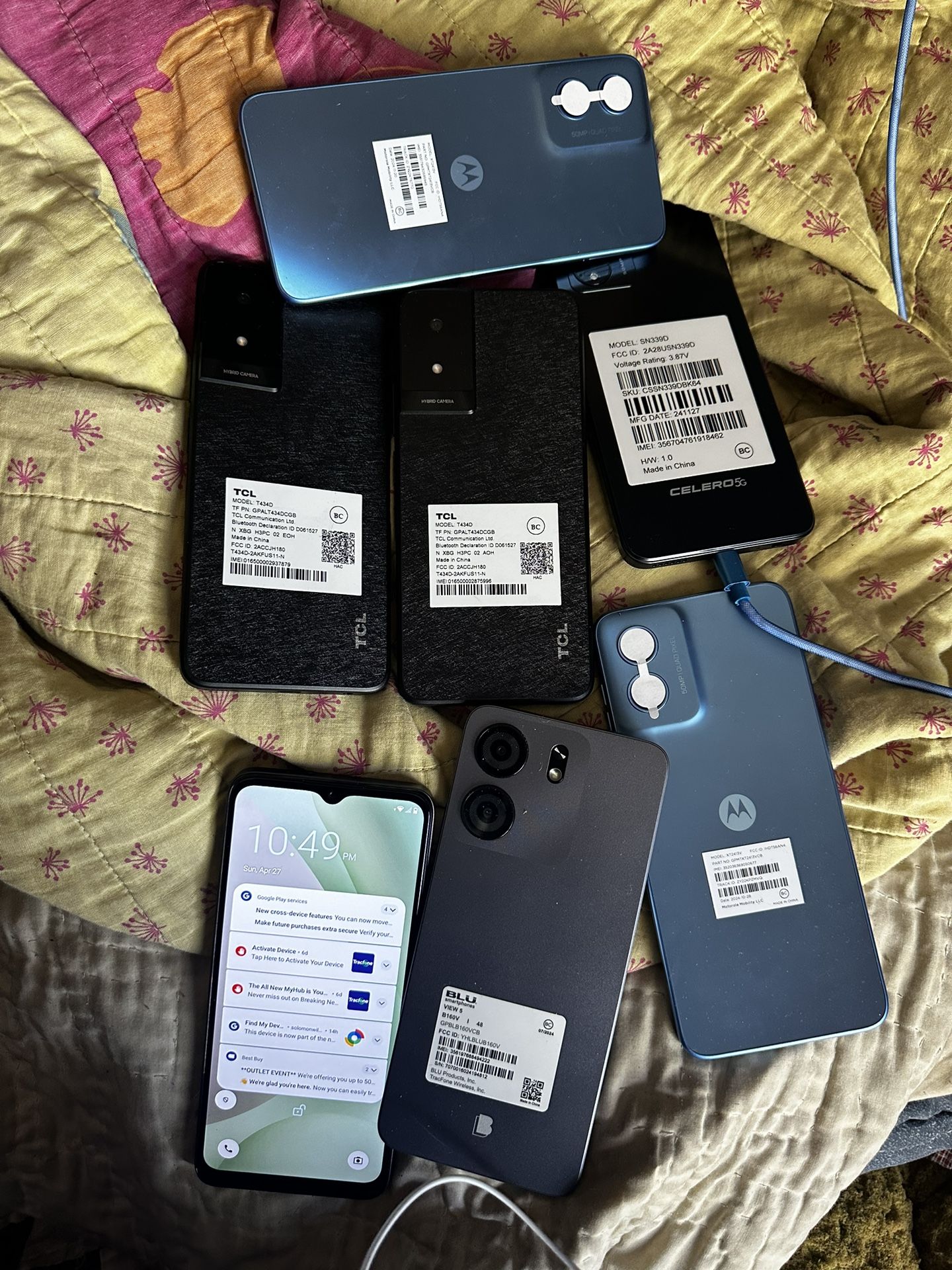Motorola Smartphones Etc