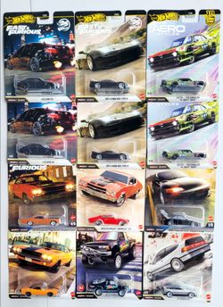 Hot Wheels Premium Car Culture and Fast & Furious