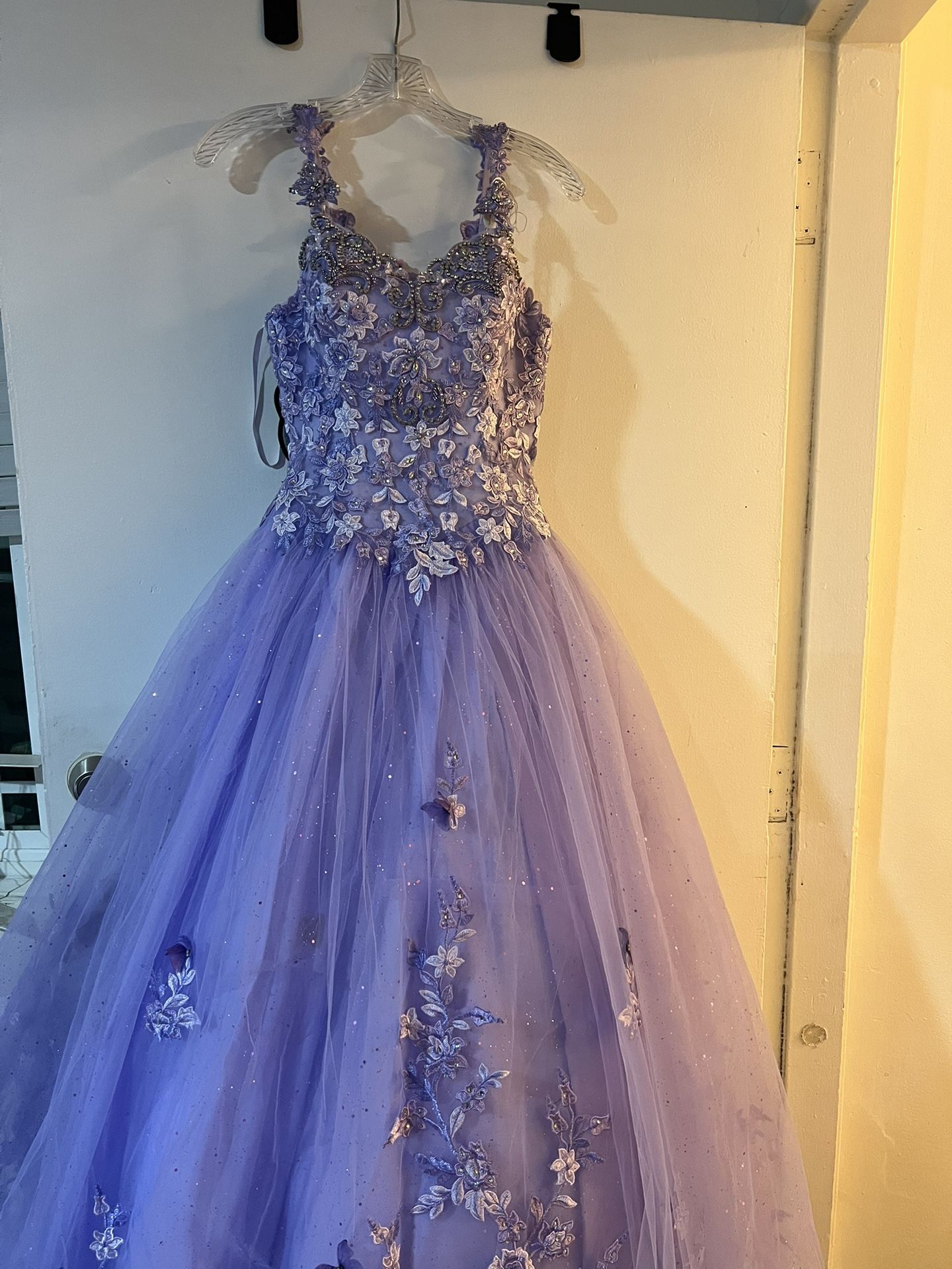 Purple Quinceñera Dress