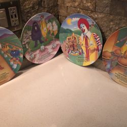 Ronald Mcdonald 1989 Plates