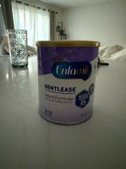 FREE opened Enfamil Gentlease formula