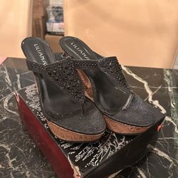 Liliana Wedge Heels for Women - Size 10 - LIKE NEW