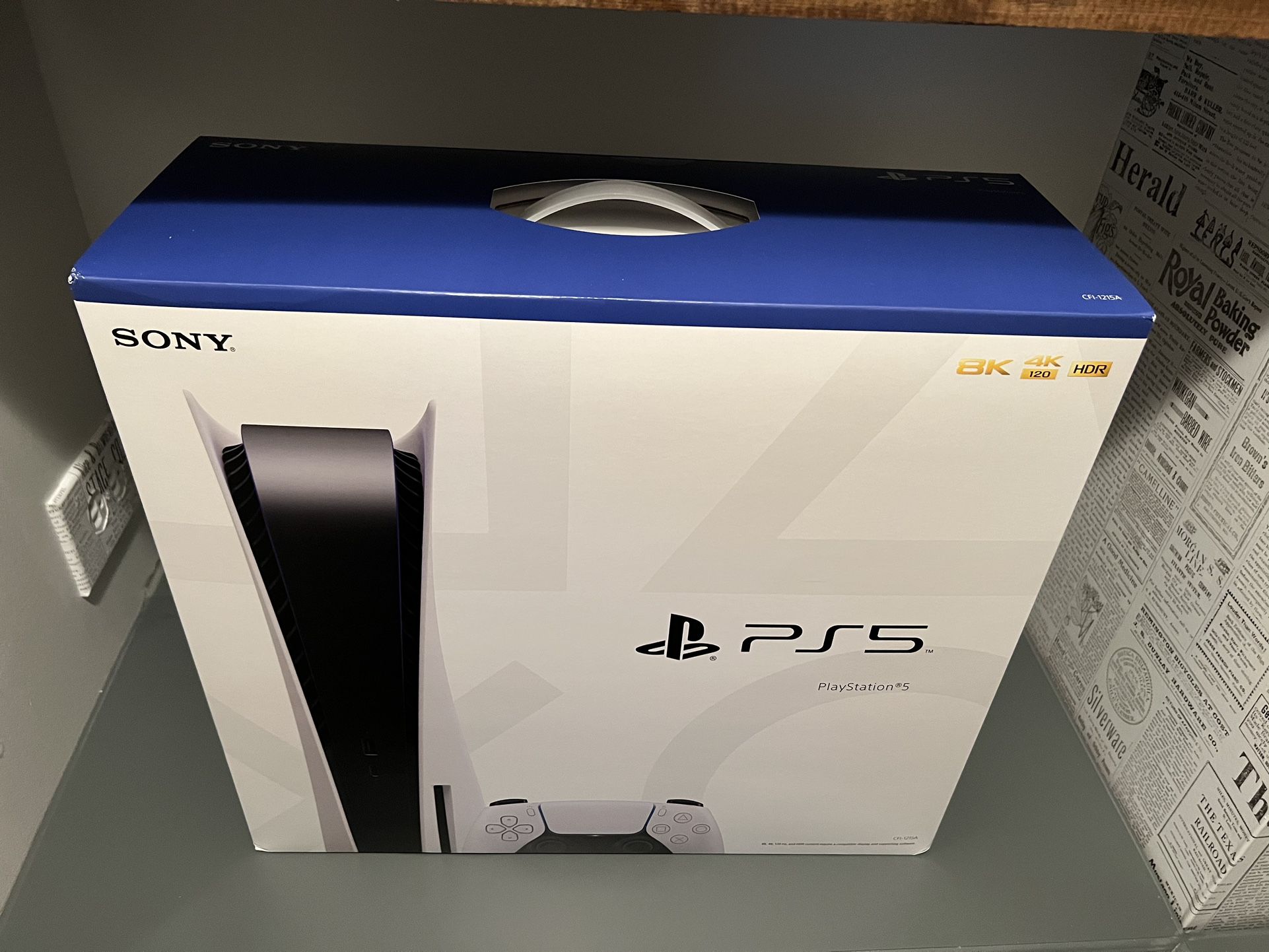 PS5 -Brand New- Factory Sealed- Disc Version, Available For Immediate Pickup - With Receipt