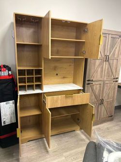 New 72 inch tall wine bar cabinet