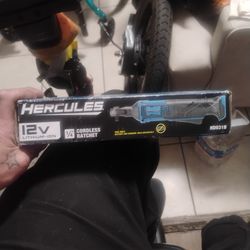 Hercules 12 volt quarter inch cordless ratchet