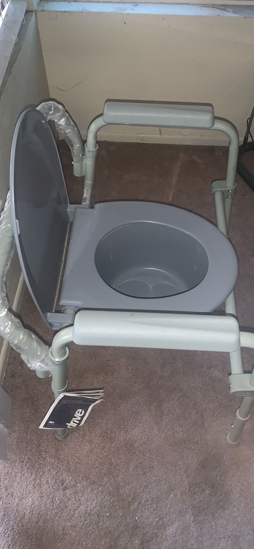 New Bedside Commode 