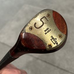 Vintage Left Handed Golf Club
