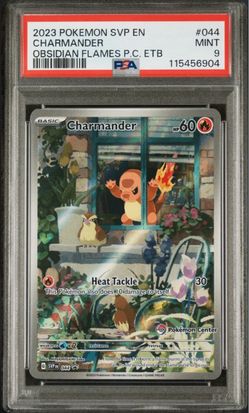Pokemon 2023 SVP en Charmander Obsidian Flames P.C. ETB #044