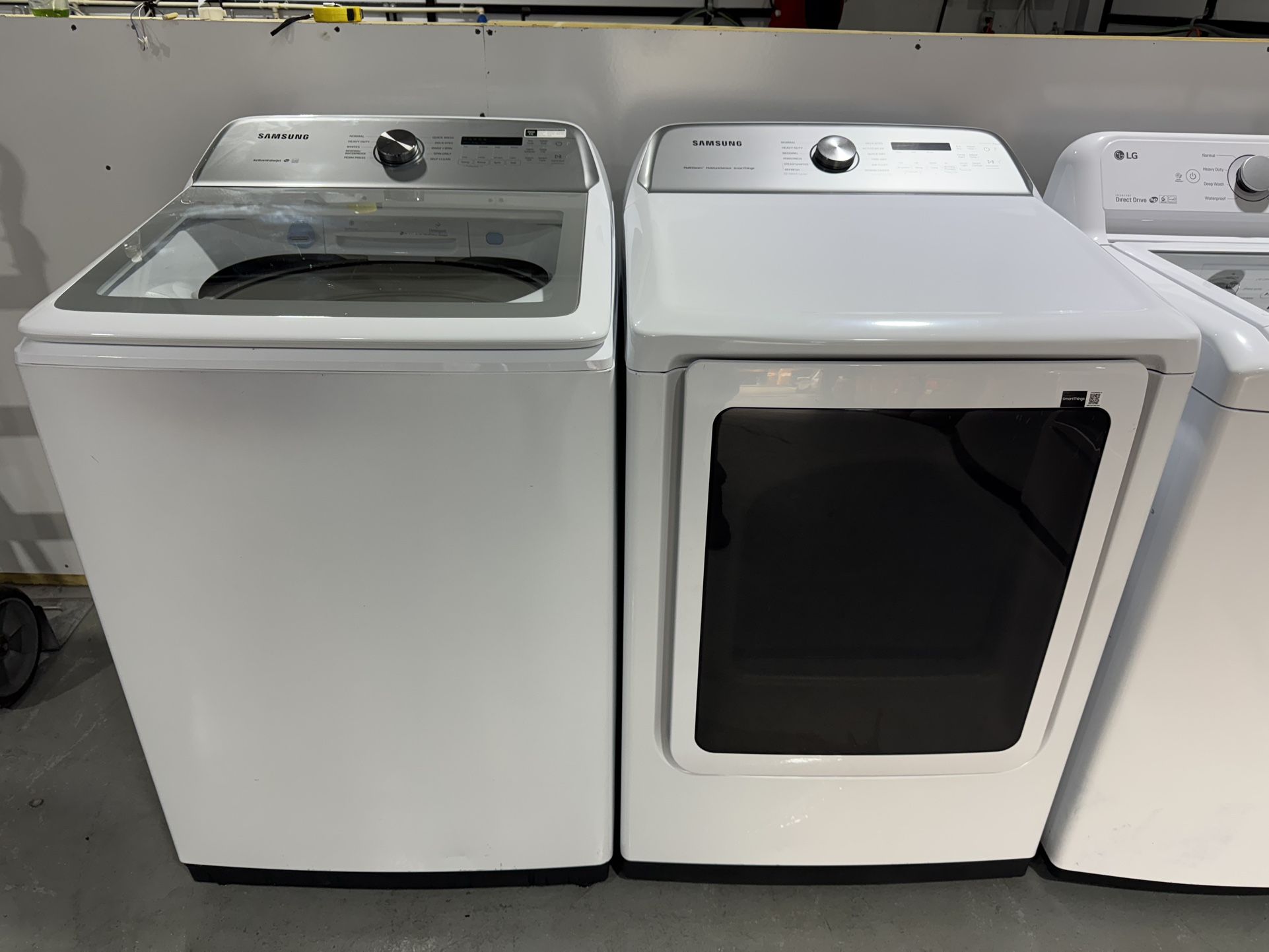 Samsung Washer And Dryer Set