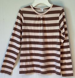 Jacadi Paris Girls Long-Sleeve Tee Sz 12 y.o