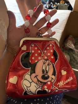 Minnie Mouse clutch bag