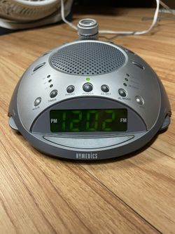 HoMedics SS-4000 Sound Spa Classic Deluxe Clock Radio & Sound Machine with Time Projection