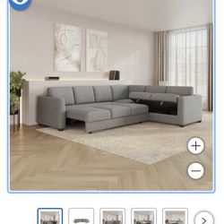 Costco Thomasville Caler Convertible Sleeper Sectional with Storage