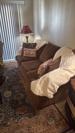 Chocolate brown Couch