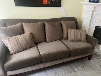 Couch -love seat and chair