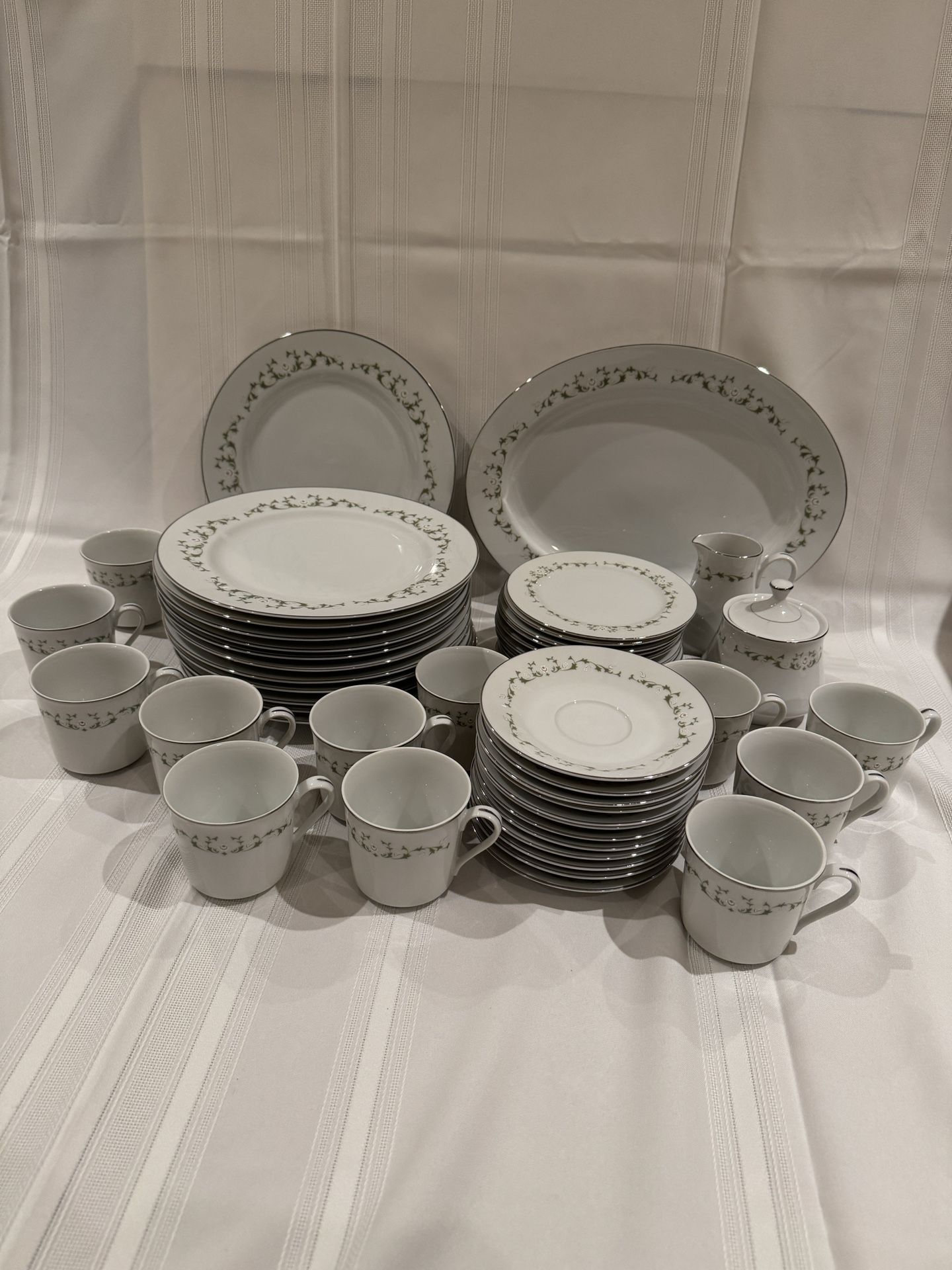 Vintage Sheffield Fine China Set Pattern Elegance Service For 12