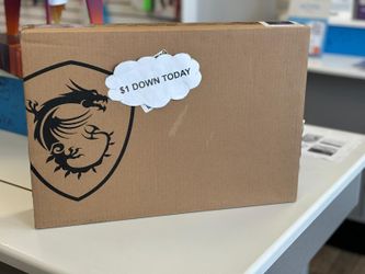 MSI GF63 Thin 15.6 FHD Gaming Laptop- Pay $1 DOWN AVAILABLE - NO CREDIT NEEDED