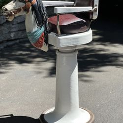 1910ish  Antique Horse Kids Barber chair